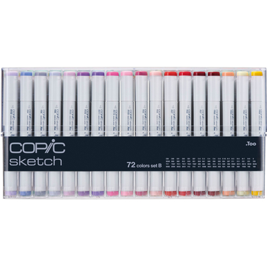 COPIC Marker Sketch 21075161 Set B, 72 Stück