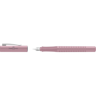 FABER-CASTELL Füller GRIP 2010 M 140824 rose shadows
