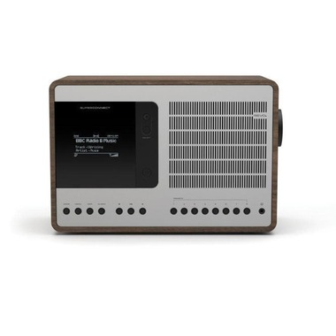 Revo Radio Internet SuperConnect Noyer Argent