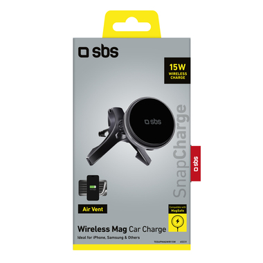 Support de voiture magnétique pour iPhone et Samsung | SBS