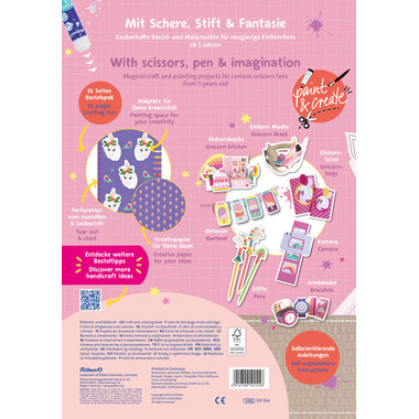 PELIKAN libro da brivido unicorni 101554 A4 140g/m2