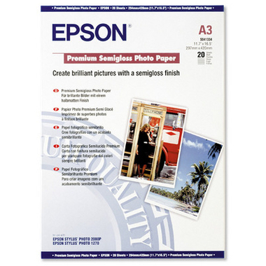 EPSON Premium Semigl. Photo Paper A3 S041334 InkJet 251g 20 Blatt
