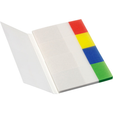 INFO Page Marker im Umschlag 5670-00 transp. 20x50mm, 4x40 Blatt