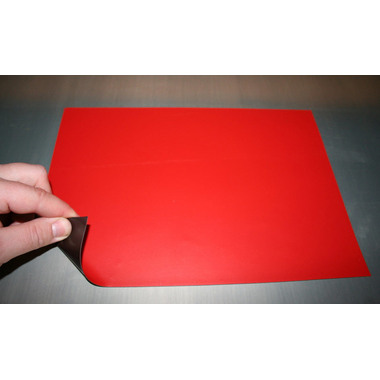 MAGNETOPLAN Carta Calamita A4 1266006 rosso