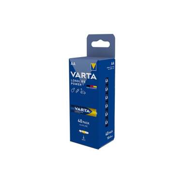 Varta Batteria Longlife Power AA, 40 pezzi