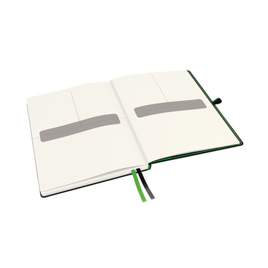 LEITZ Notizbuch Complete 187x244mm 44730095 kariert schwarz