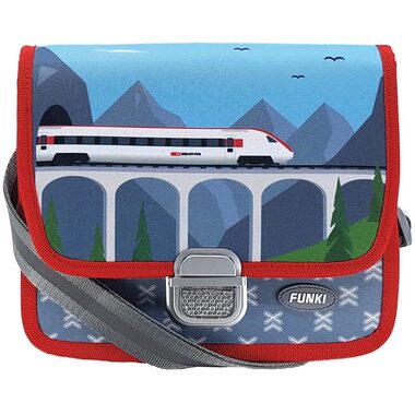 FUNKI Borsa scuola materna S6020.003 Fast Train 268x200x70mm