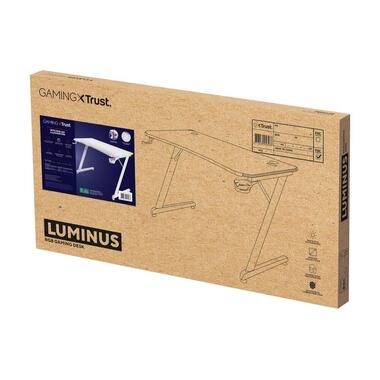 Trust Gaming Table GXT 709W Luminus RGB White