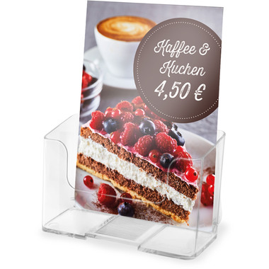 DEFLECTO Prospekthalter Docuholder A5 74901 hoch, 1 Fach