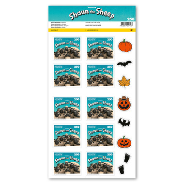 Stamps CHF 2.50 «Group», sheet with 10 stamps