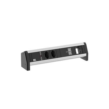 Bachmann desk power strip DESK 2xT13 1xUSB C/C 100W 1xCM alu/sc