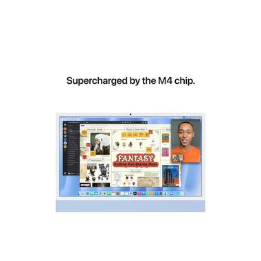 Apple iMac 24" M4 10C GPU / 256 GB / 16 GB Blau