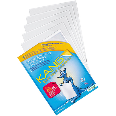 TARIFOLD Sichttaschen A4 6194690 weiss 5 Stück