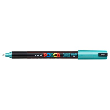 UNI-BALL Fineliner Posca 0.7mm PC1MRMET.GRE Metallic grün