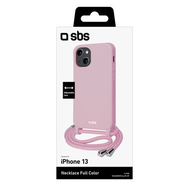 Farbiges Riemen-Halsband-Cover für iPhone 13 | SBS