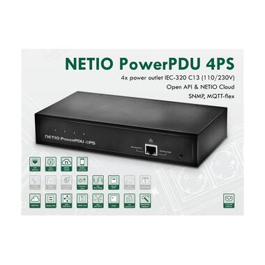 NETIO Barrette de connecteurs IP PowerPDU 4PS CH 4x C13