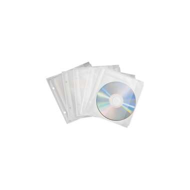 Favorit Hülle CD/DVD Clip-Tray Transparent, 10 Stück