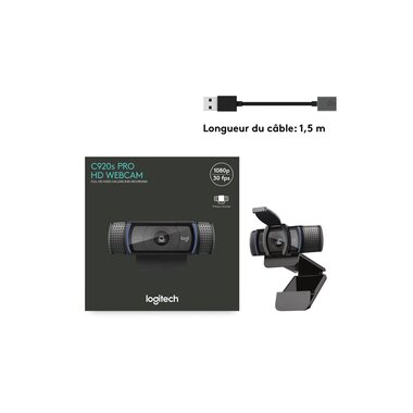 Logitech Webcam C920S Full-HD