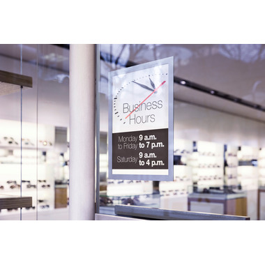 DURABLE Duraframe SUN A4 484123 haftend, silber 2 Stück