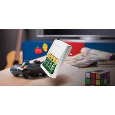 Varta Chargeur Plug Charger + 4x AA 2100 mAh