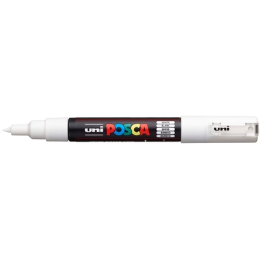 POSCA Marker 0.7mm PC-1M WHITE weiss