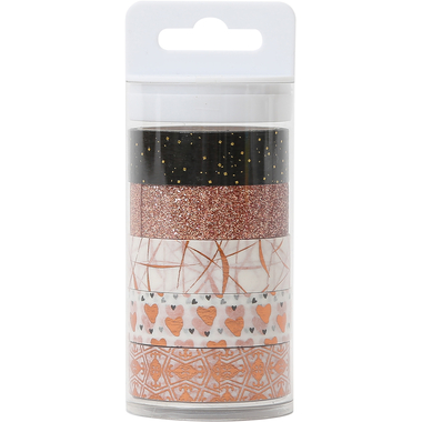 I AM CREATIVE Washi Tape Set 4085.106 Shine 5 pièces
