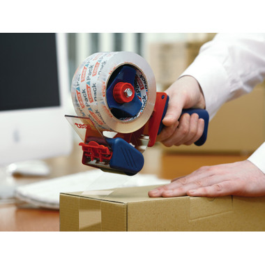 TESA Tesapack Déroul.à main Economy 630000001 bleu, max. 50mm larg. de roul.