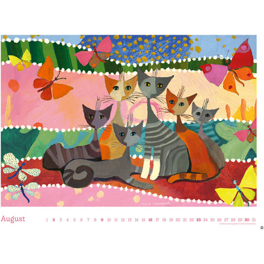 HEYE Bildkalender 2026 21891+26 R. Wachtmeister DE 44x34cm