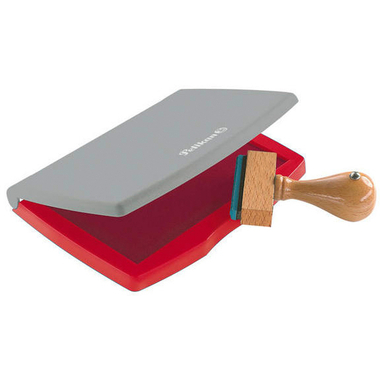 PELIKAN Kunststoff-Stempelkissen rot 336214 Gr.2 11x7cm