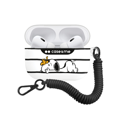 Hülle Peanuts für Apple AirPods Pro/Pro 2 mit Band | case&me