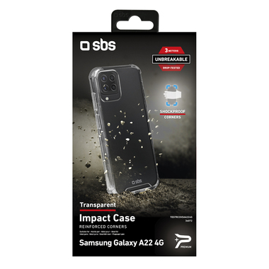 Coque rigide à coins renforcés pour Samsung Galaxy A22 4G