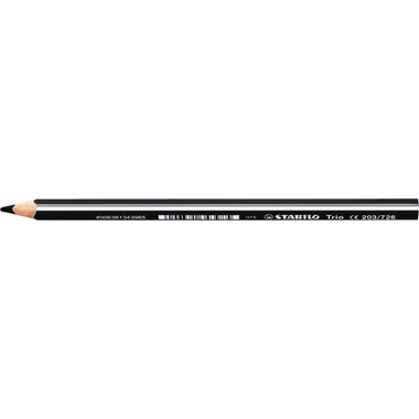 STABILO Crayon de couleur ergo. 4,2mm 203/750 Trio dick noir