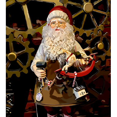 COPPENRATH Adventskalender 52x38cm 71908 Christmas Imaginarium