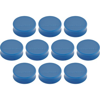 MAGNETOPLAN Magnet Ergo Large 10 Stk. 1665014 dunkelblau 34mm