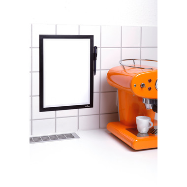 DURABLE Duraframe Note A4 499301 selbstklebend, schwarz