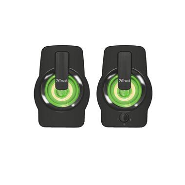 Trust Haut-parleurs de PC Gemi RGB 2.0 Noir