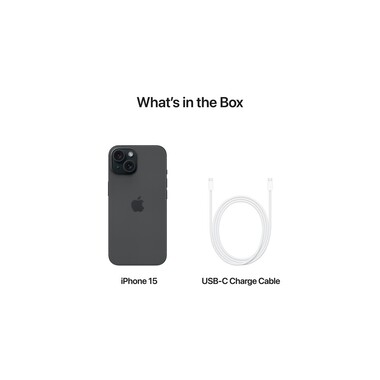 Apple iPhone 15 128 GB Schwarz