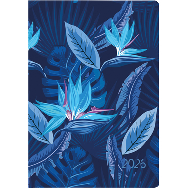 BIELLA Agenda Memento Trend 2026 825413750026U 1S/2P Tropical ML 10.1x14.2cm