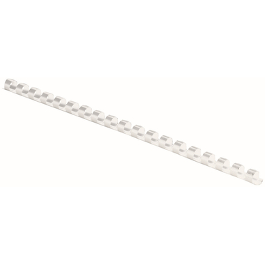 FELLOWES Plastikbinderücken 6mm 5330003 weiss 25 Stück