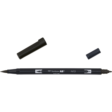 TOMBOW Dual Brush Pen ABT N15 schwarz