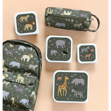 ALLC Lunch & Snackbox Set SBSESA46 Savanna