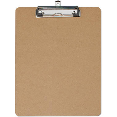 MAUL Klemmbrett Hartfaser A4 1.60 brun portrait