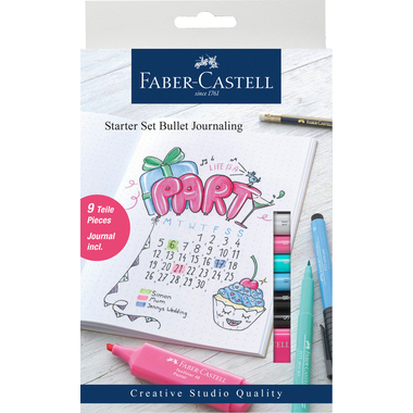 FABER-CASTELL PITT Artist Pen 267125 Starter Set Bullet Journaling