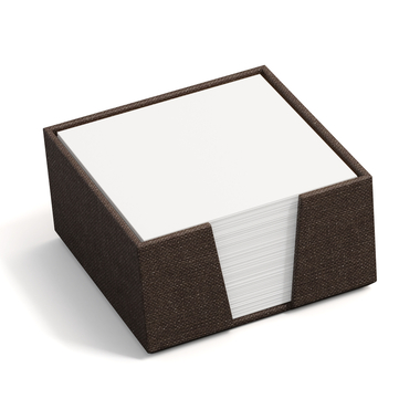 BIGSO BOX OF SWEDEN Zettelkasten James 110x110mm 2711C4801 Leinen, braun