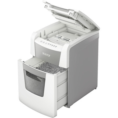 LEITZ Aktenvernichter IQ AF 8011-20-00 Small Office 100, P-4, 34lt