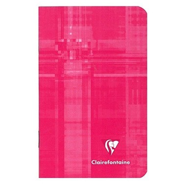 CLAIREFONTAINE Cahier 7,5x12cm 3582 5mm 24 feuilles