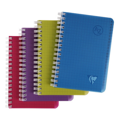 CLAIREFONTAINE LINICOLOR Heft 9,5x14cm 329225 A-Z 50 Blatt