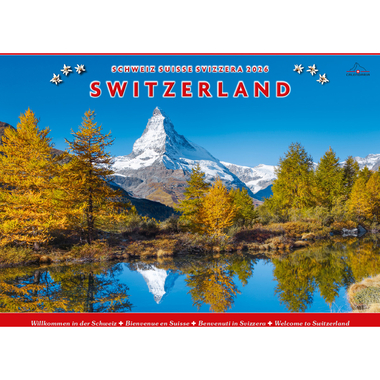 CALENDARIA Bildkalender 2026 9783036205076 Schweiz-Suisse ML 40x31cm