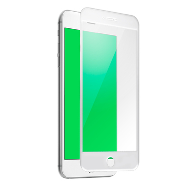 Glas Displayschutz 4D für iPhone 8, 7, 6S und 6 Plus