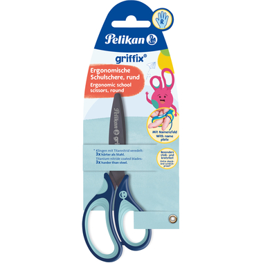 PELIKAN griffix Schere Blau 803502 Rechtshänder